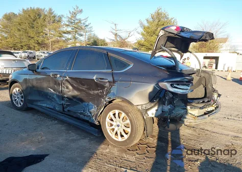 2016 Ford Fusion S из США, поврежденный, VIN 1FA6P0G75G5115995